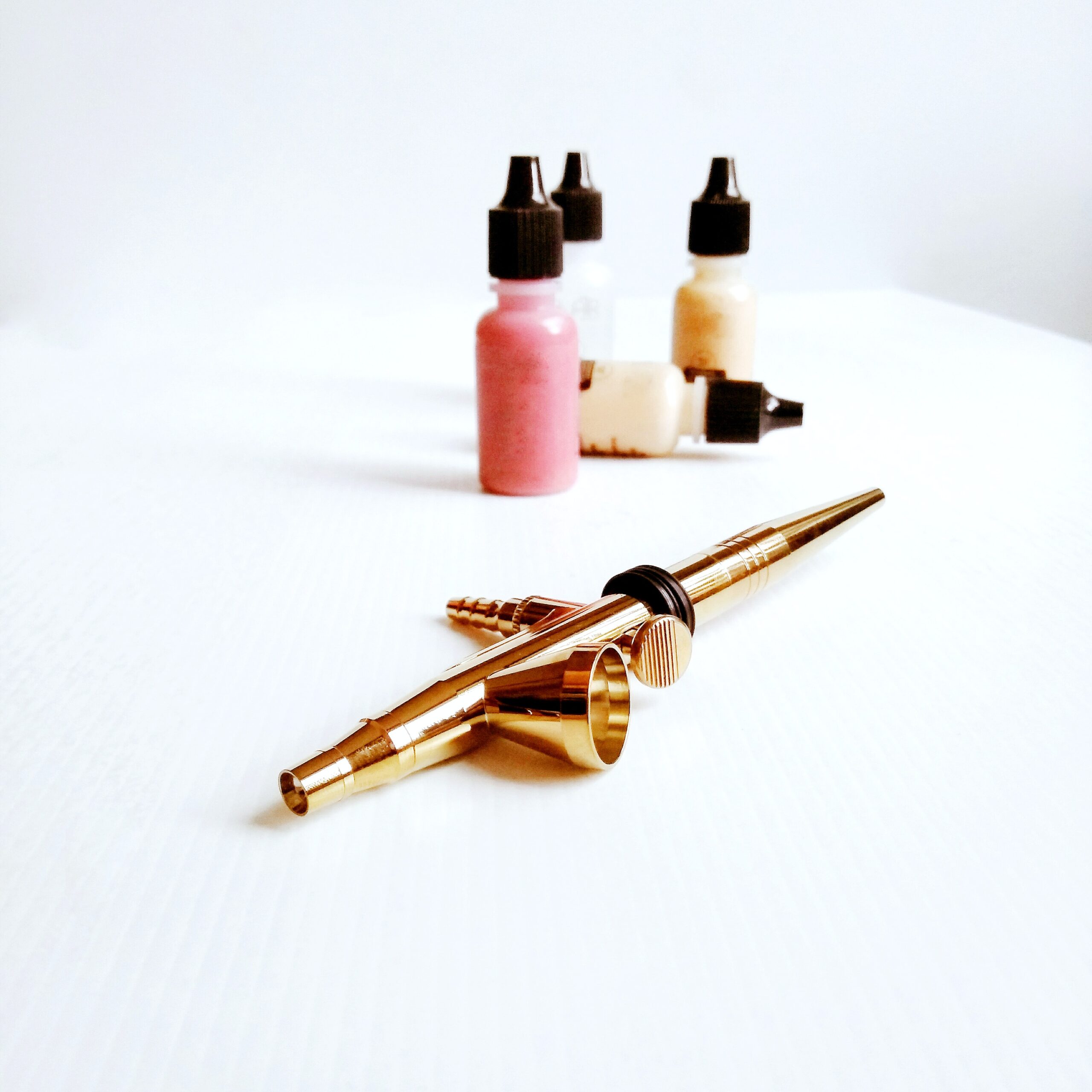 gravity airbrush with paints