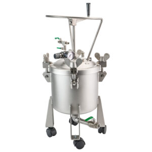 Tanque de pressão inoxidável tipo pomba PTS-10MD 10L/agitador manual